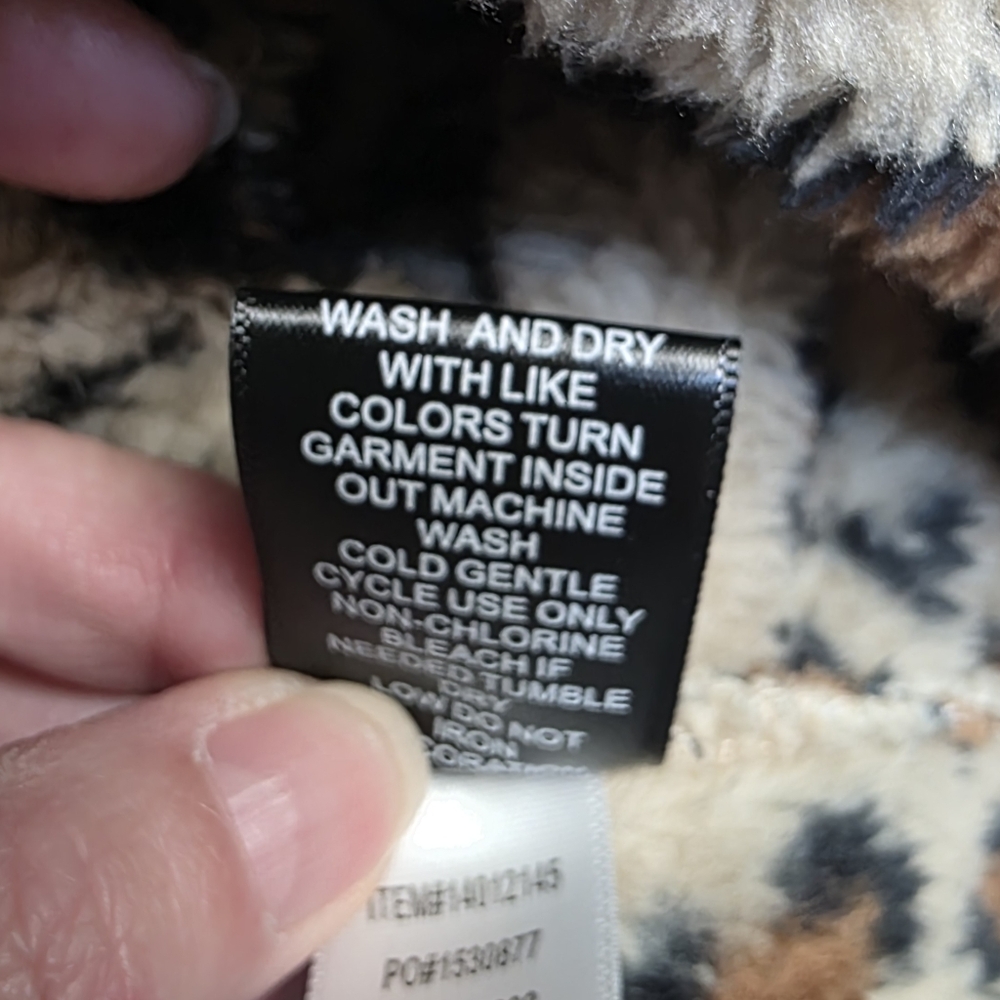 Torrid Leopard Print Teddy Jacket - image 5